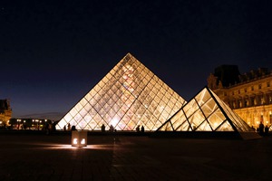 Evening Louvre
