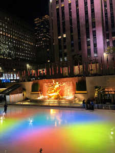 Color on Ice: Rockefeller Nights