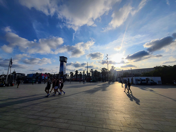 Geometry of Light and Stride Print