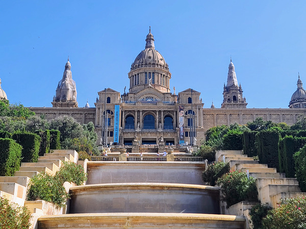 Museum of Catalan Visual Arts: Barcelona’s Time-Sculpted Crown Print