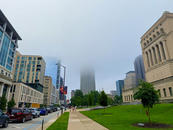 Fog Line Horizon Print