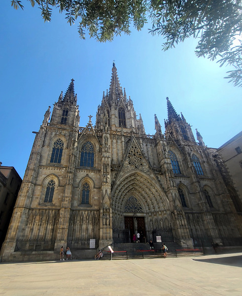 Barcelona Cathedral: Where Stone Remembers the Sky Print