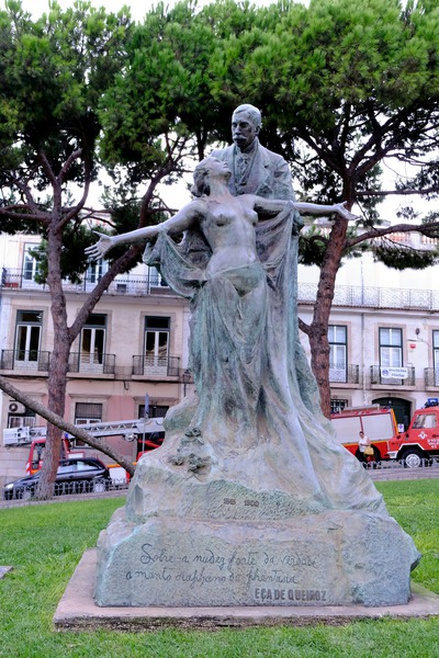 Walking through Lisbon 4 Print