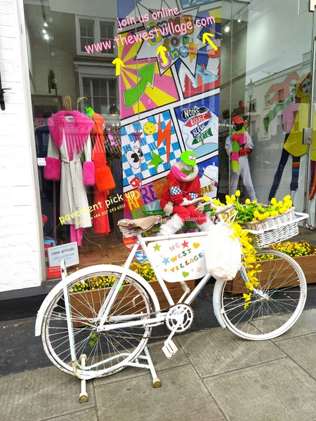 The West Village Bike Print