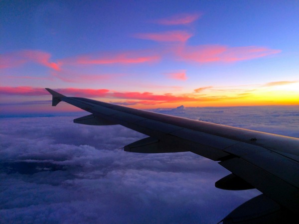 Flying into the Sunset 4 Print