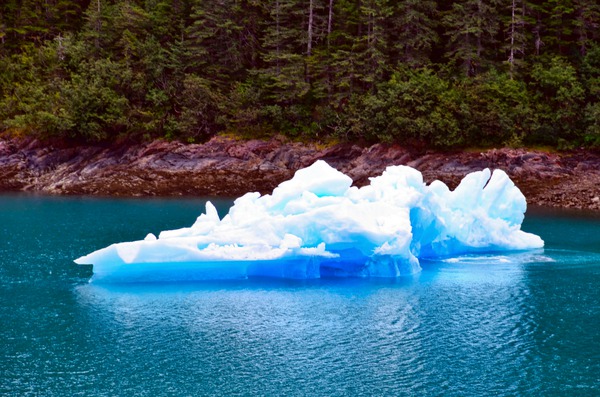 No Man is an Island Iceberg Print