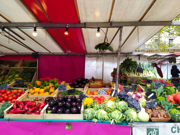 Farmers Market -- Vegetables Print