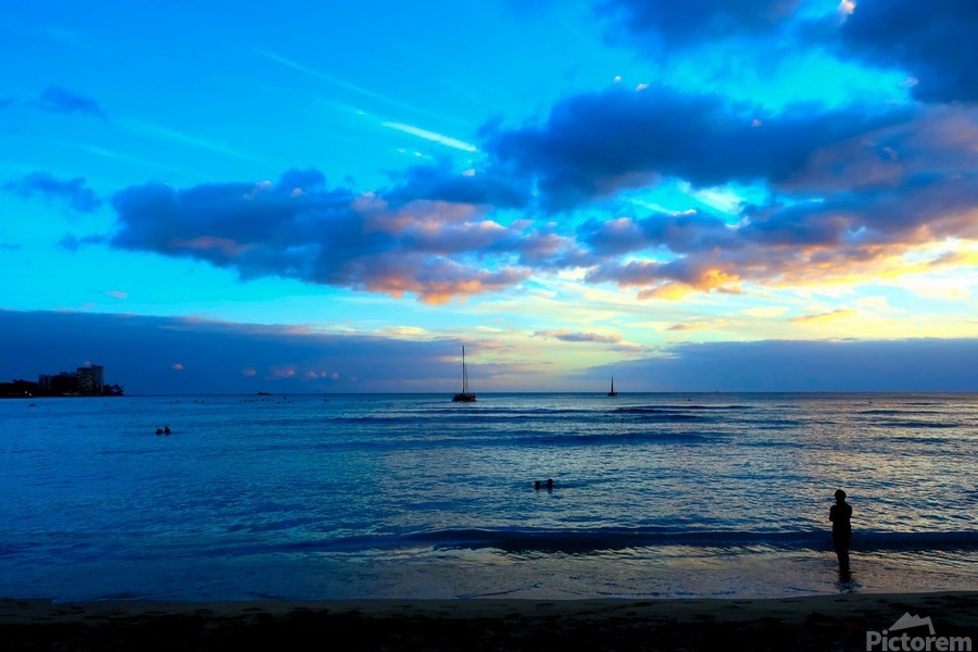 Hawaii Sunrise 2D  Imprimer