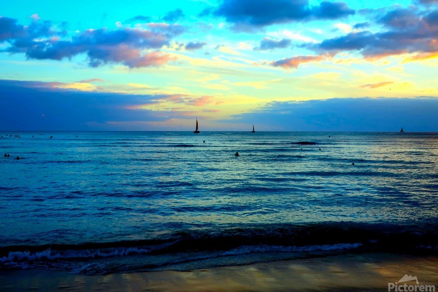 Hawaii Sunset 5  Print