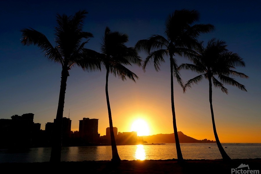 Hawaii Sunset 2  Print