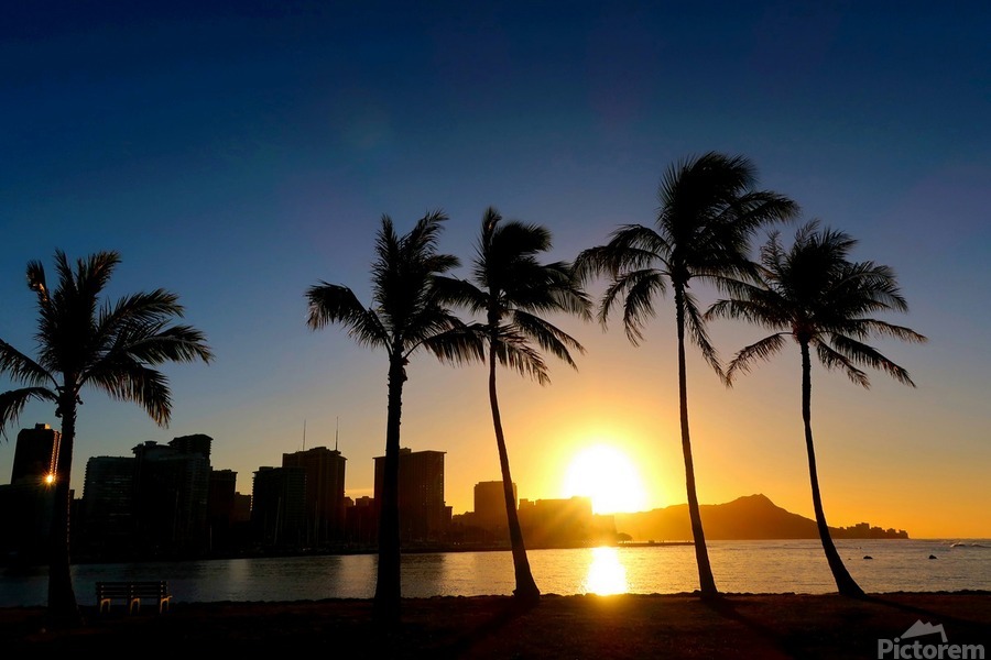 Hawaii Sunset  Print