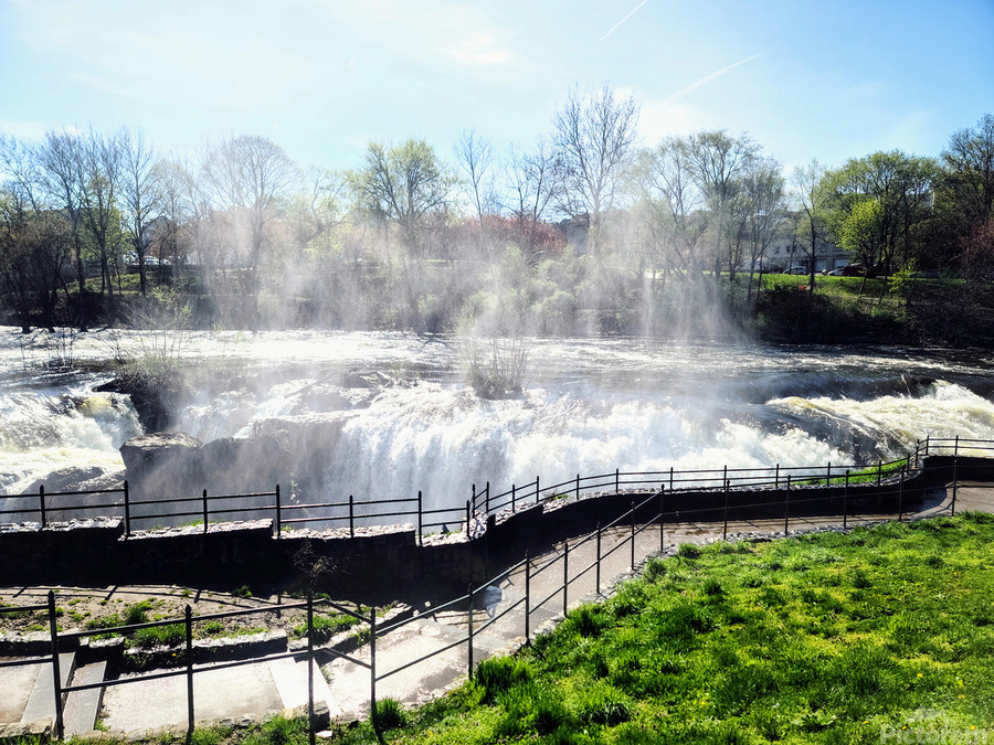 A Moment Between Moments at Paterson Great Falls Historic National Park  Print