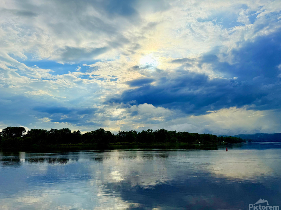 Where the Clouds Remember Their Dreams  Print