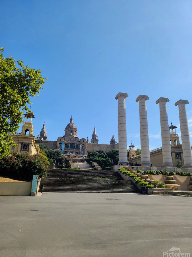 Museum of Catalan Visual Arts: Pillars of Memory  Print
