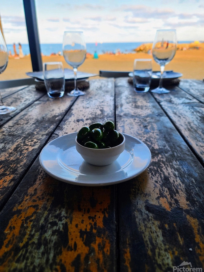 Oracles in a Bowl Beneath the Quiet Sky  Print