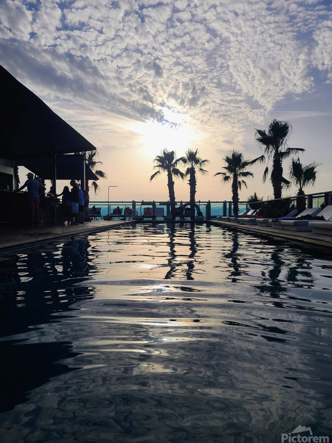 Sunset Social: The Last Light Lounge  Print