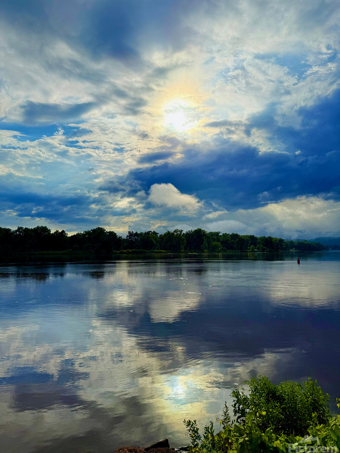 Between Heaven’s Whisper and Earth’s Reflection  Print