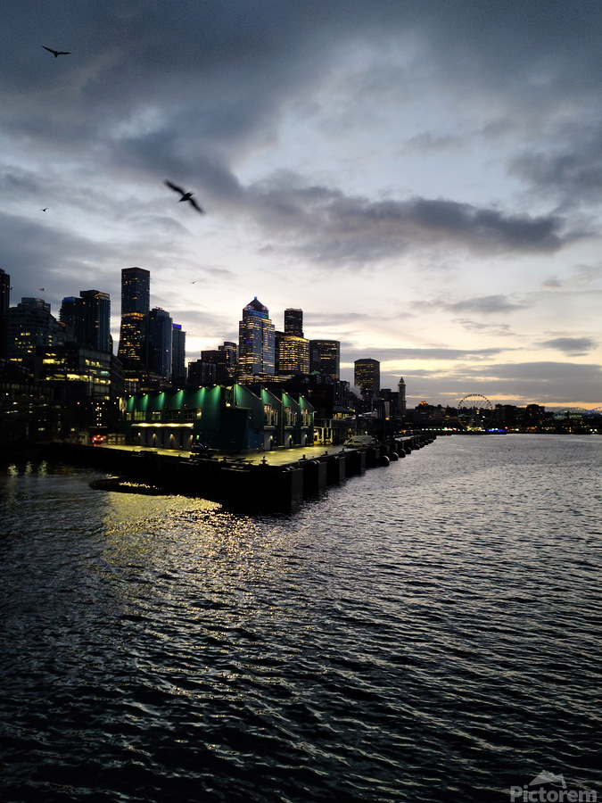 Seattle After Hours  Print