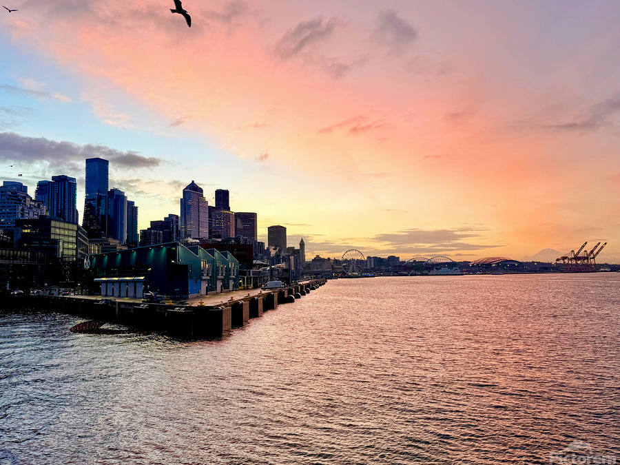 Orange Hour  Imprimer