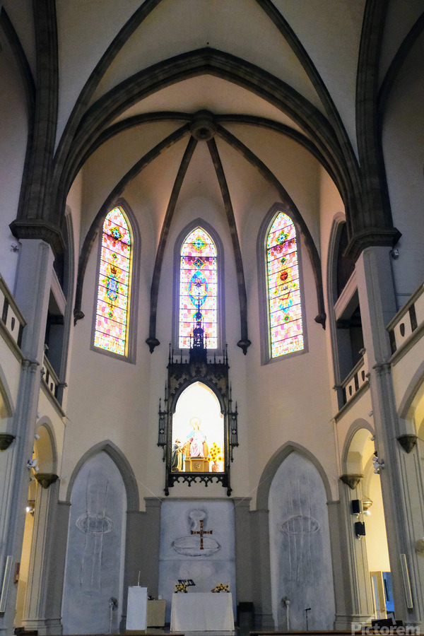 Cathedral Windows to Heaven  Print