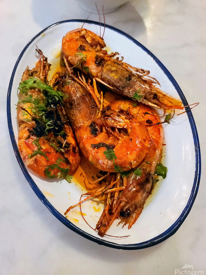 Cilantro & Smoke: A Portrait of Bold Simplicity  Print