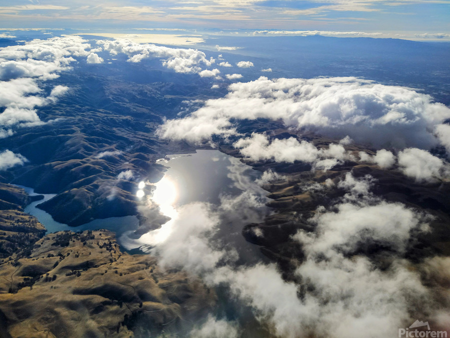 Cloud Reflections Above San Francisco  Imprimer