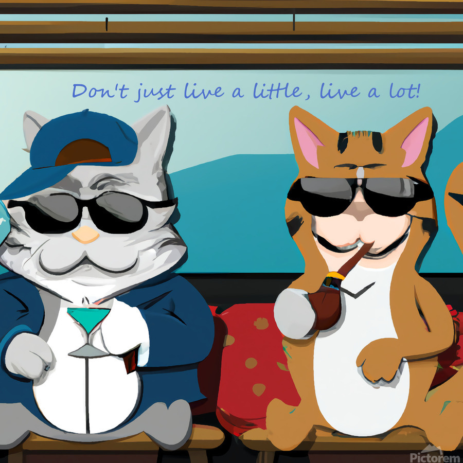 BadCatz Fat Cat Influence  Print