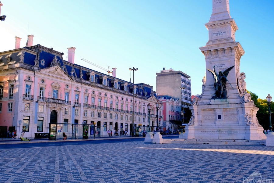 Walking through Lisbon 2  Print