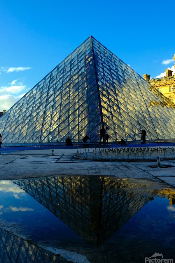 I Louvre Reflections 2B  Imprimer