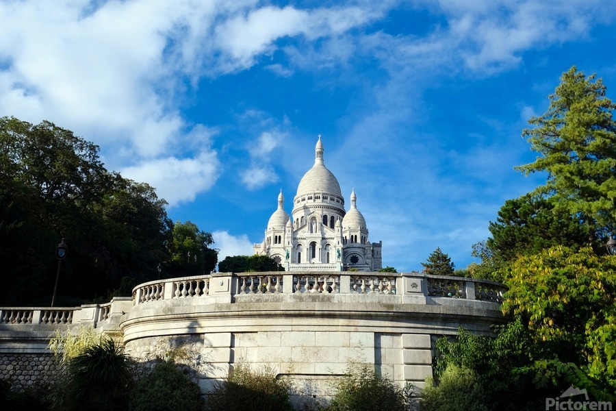 Sacred Heart of Montmartre -- Sacre-Cour  Print