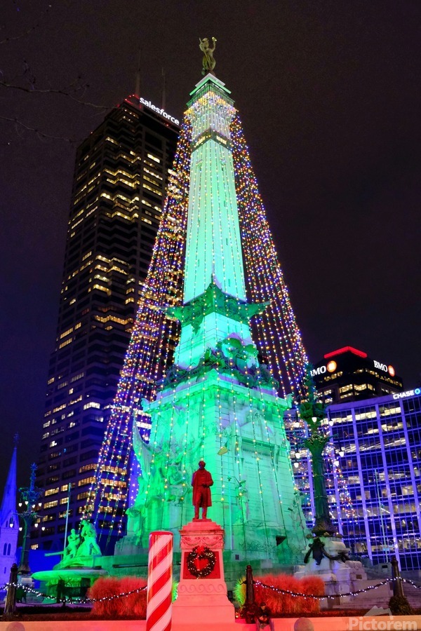 Monumental Christmas Tree 2  Print