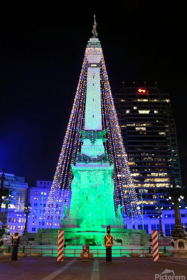 Monumental Christmas Tree  Print