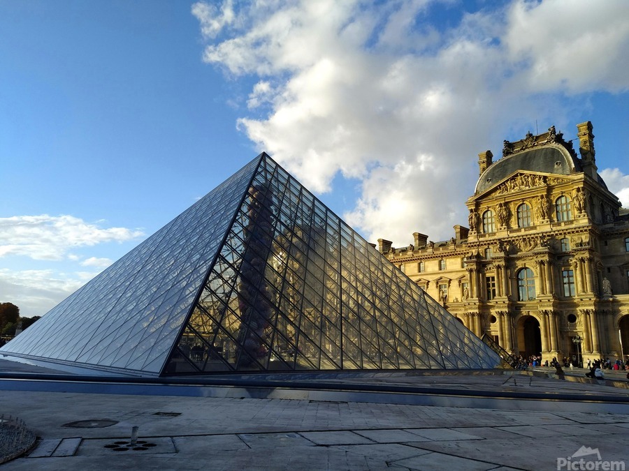 Just Louvre It 2C  Print