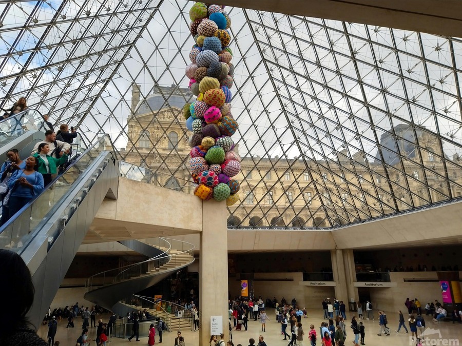 In Louvre with the View 2B  Imprimer