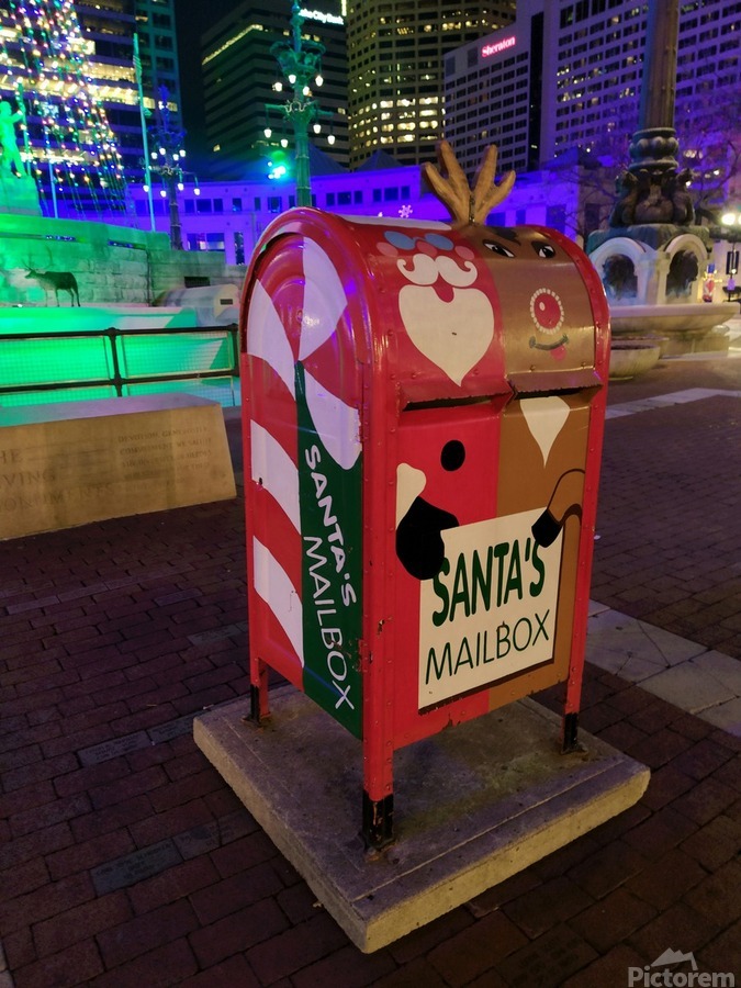 Mailbox to Santa 2B  Print