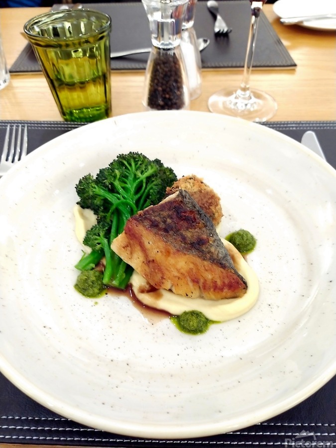 Pan Roasted Hake  Print