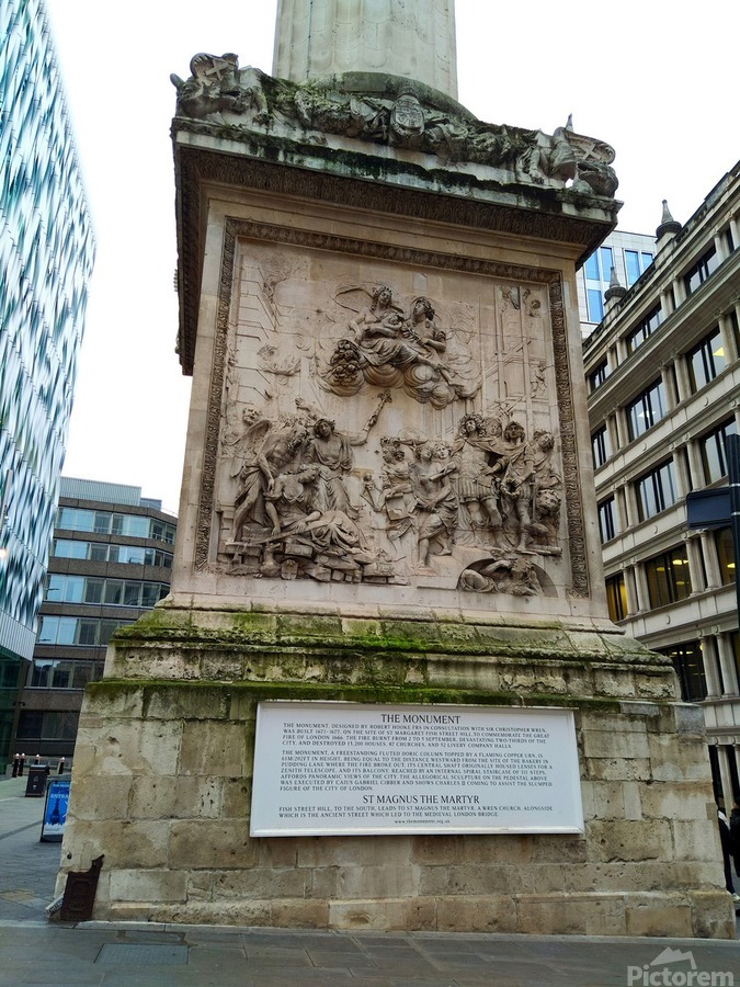 The London Monument  Print