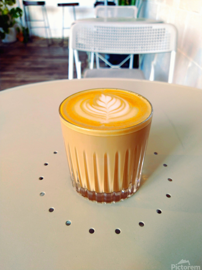 Never Too Latte  Print