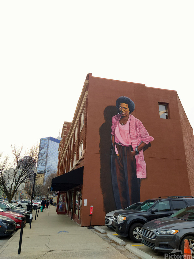 Mari Evans Mural  Print