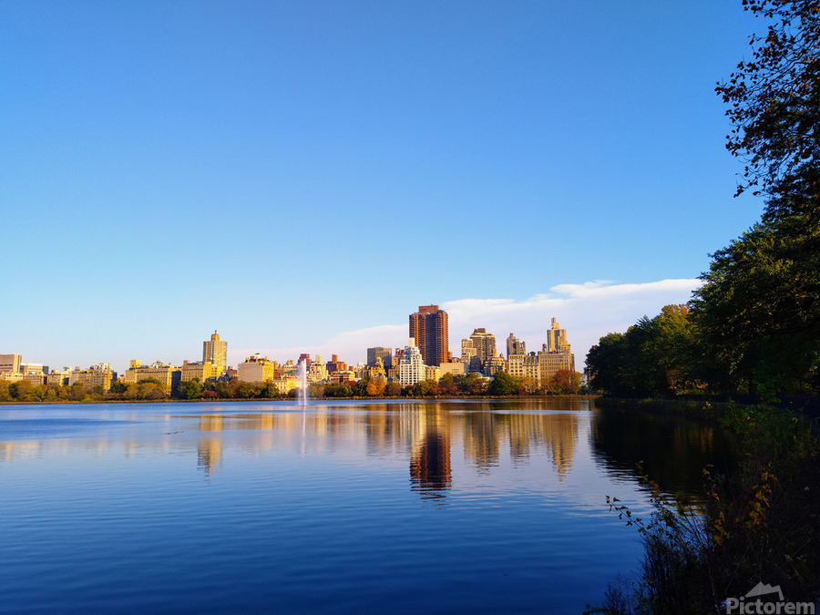 Blue Silence – Manhattan Panorama  Print