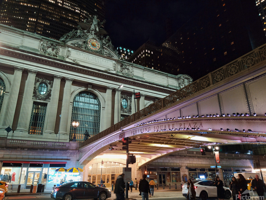 Outside Grand Central Station  Imprimer