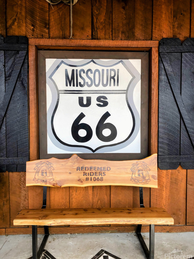 The Heart of Route 66  Print