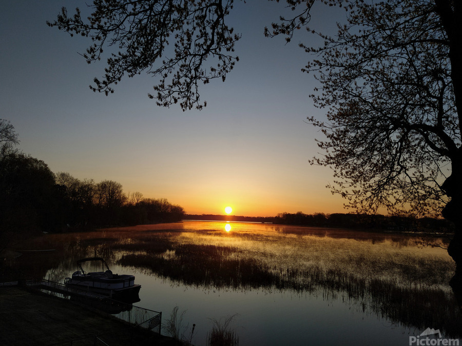 Michigan Morning Sunrise  Print