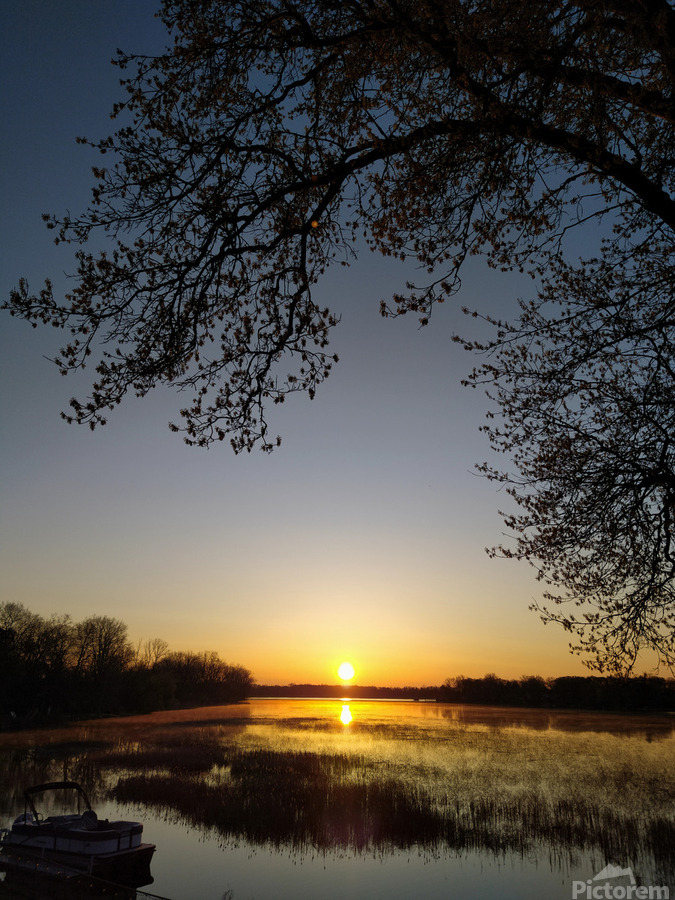 Golden Michigan Sunrise  Imprimer