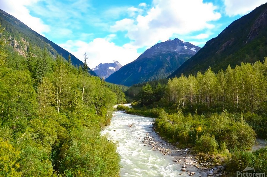Majestic Mountains of Alaska 3  Print