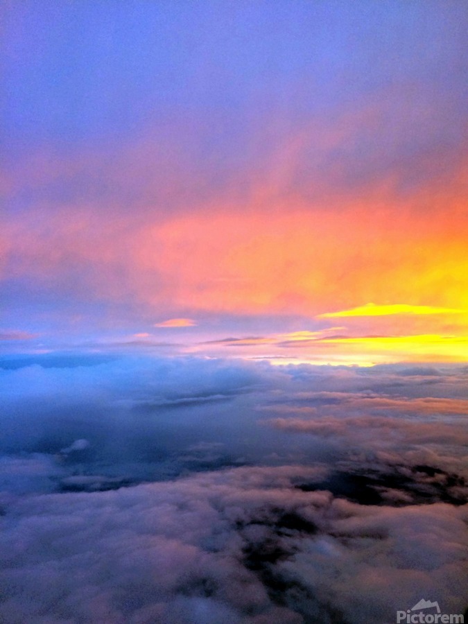 Nothing but Clouds 3  Print