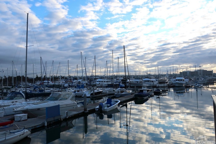 Anchored By Clouds  Print