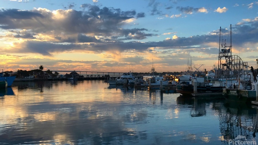 Seascape Escape D  Print