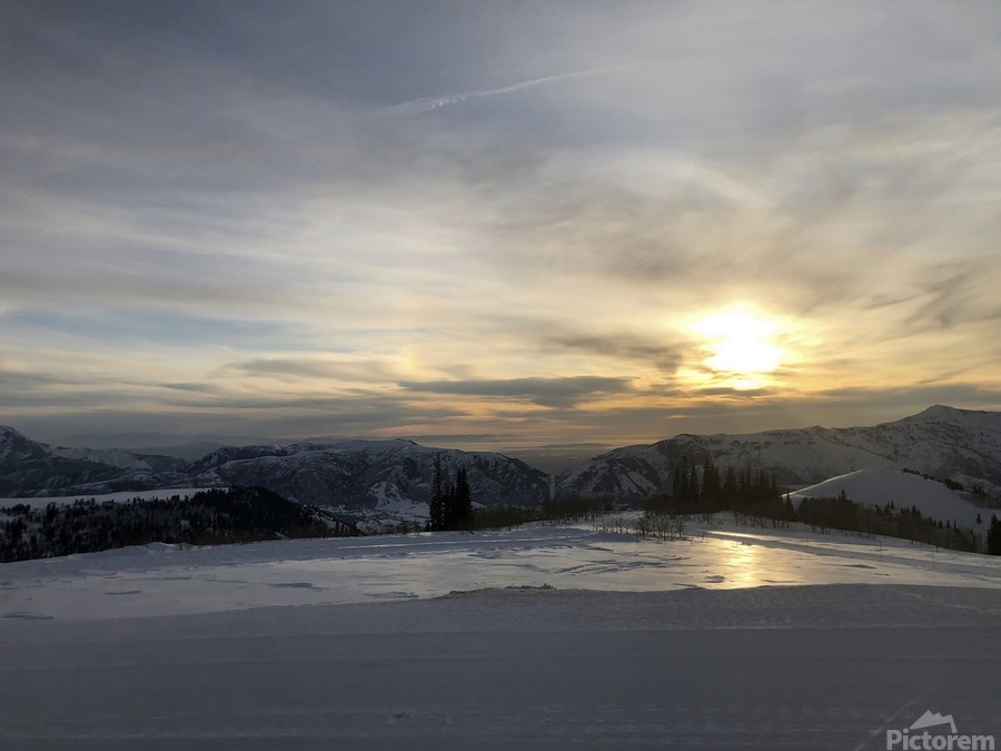 Heavenly Sunset in Eden 4  Imprimer