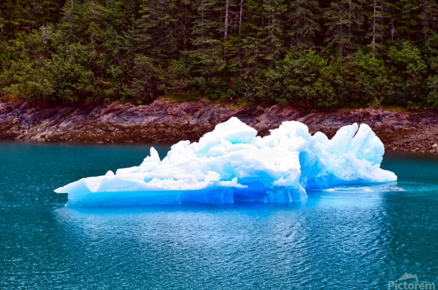 No Man is an Island Iceberg  Print